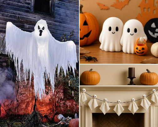 Halloween decor 🎃 cover photo collage