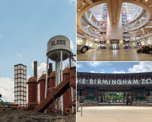 Birmingham must visits cover photo collage