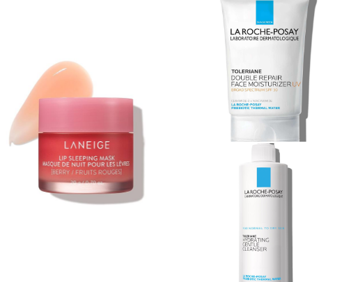 Skincare/Haircare cover photo collage