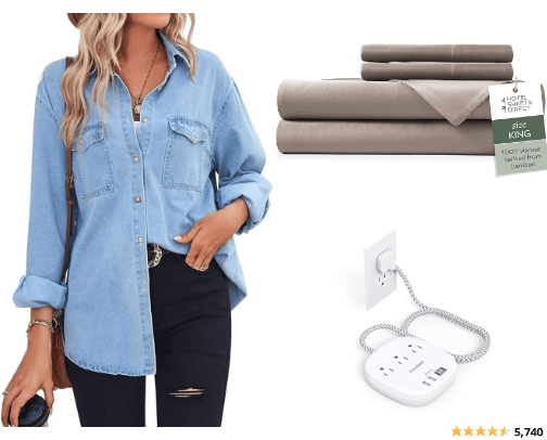 My Amazon Favorites cover photo collage