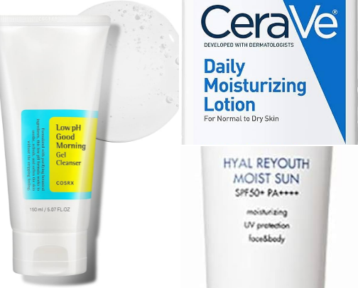 skincare I actually use cover photo collage