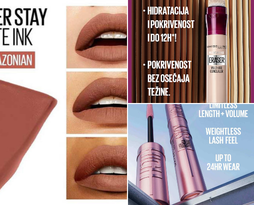 Maybelline New York 🤎 cover photo collage