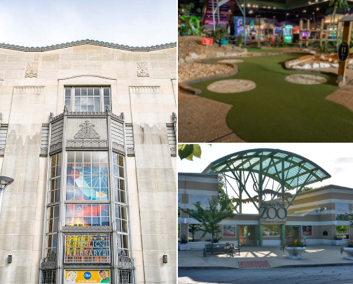 Things to do with kids in Evansville/Newburgh cover photo collage