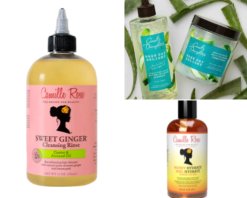 Hair products for Curly/Coily girlies cover photo collage