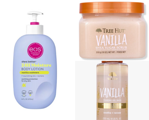how to smell like a vanilla treat💛🍨🍦 cover photo collage