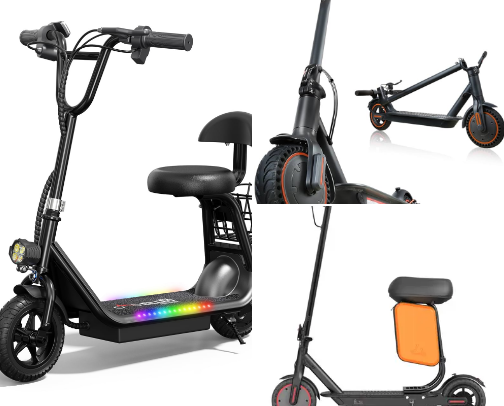 Top of the line Scooters, electric bikes , Tricycle for all-out outdoor activities. cover photo collage