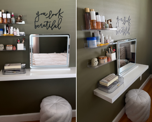 Great recommendations for small space vanities cover photo collage