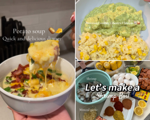 FoodTok Favorites cover photo collage