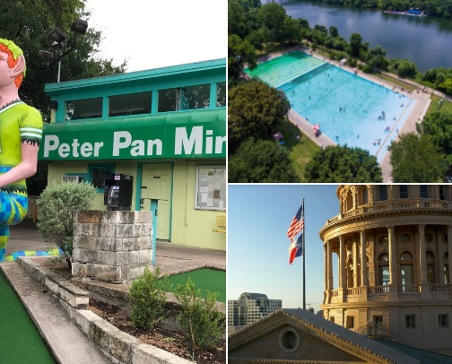 ATX Fun things to do cover photo collage