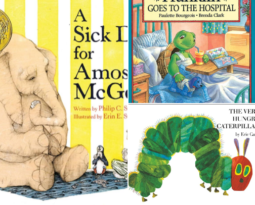 Books I Love to Read to my Young Patients 😊 cover photo collage
