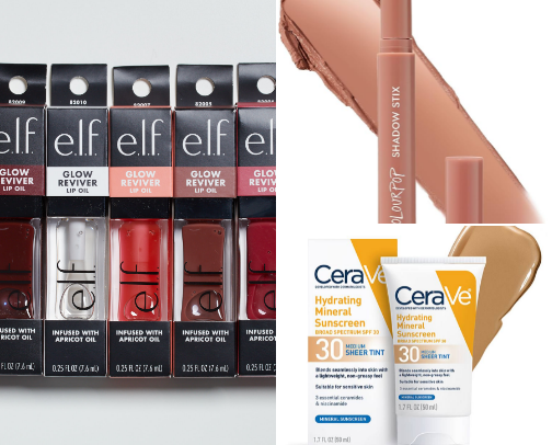 My favorite beauty recs cover photo collage