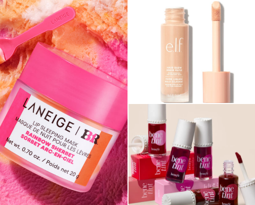 My favorite beauty recs cover photo collage