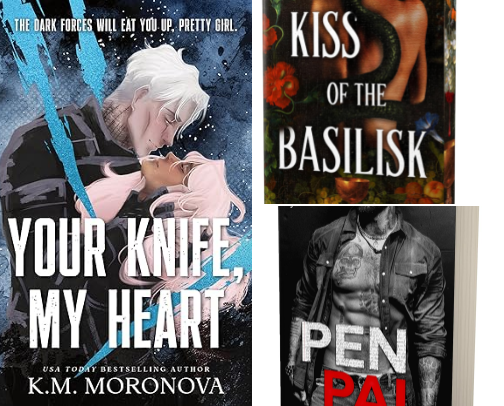 Spicy books! cover photo collage