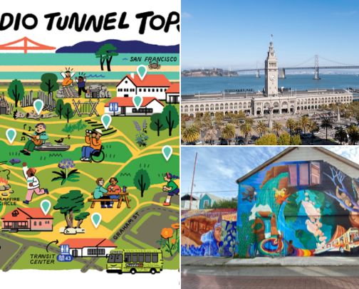 A local weekend in SF cover photo collage