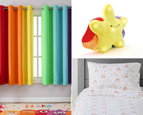 Rainbow Room: Recs From My Toddler’s Bedroom cover photo collage