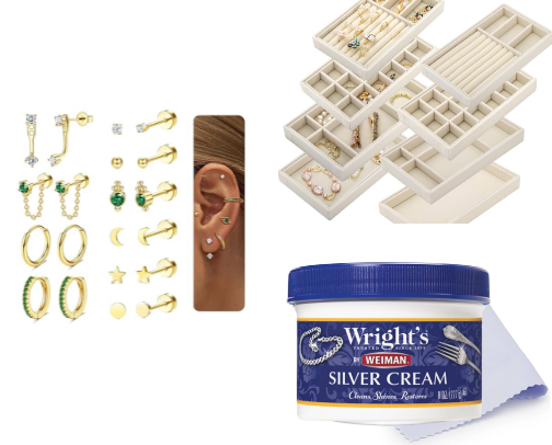 Jewelry cover photo collage
