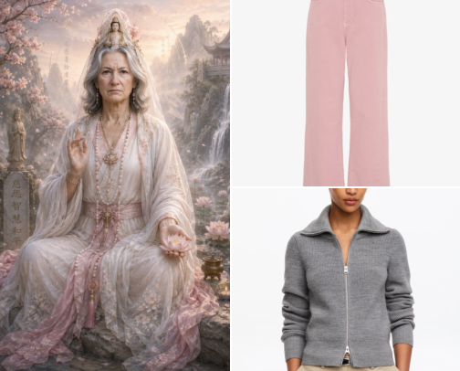 Kuan Yin's List of Pink Delights cover photo collage