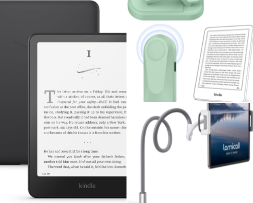 Cozy Reading Session Must Haves cover photo collage