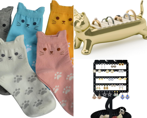 Financially Irresponsible but Cat-Themed cover photo collage