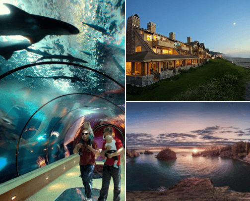Travel to the Oregon Coast cover photo collage