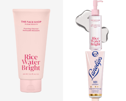 Skin care cover photo collage