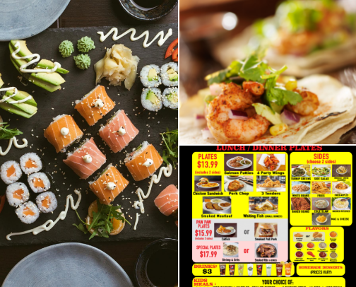 My top local food recs cover photo collage