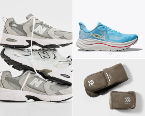 Hot girl walk essentials 🏃🏼‍♀️ cover photo collage