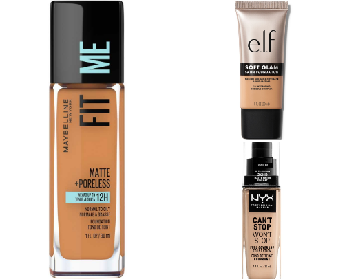 cheap makeup items for us girlies ! cover photo collage