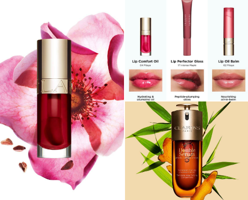 The best of clarins cover photo collage