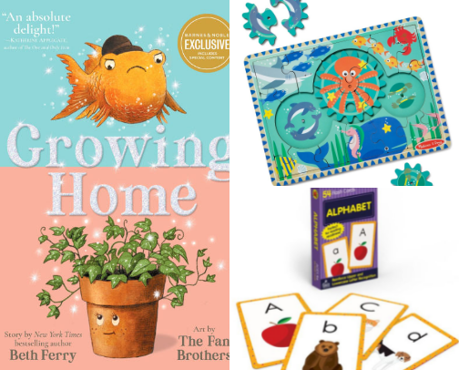 Favorite Educational Toys for 6–12 Month Babies cover photo collage