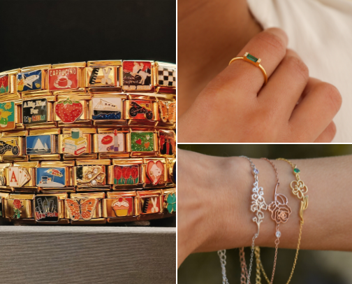 Every day affordable jewelry ✨ cover photo collage