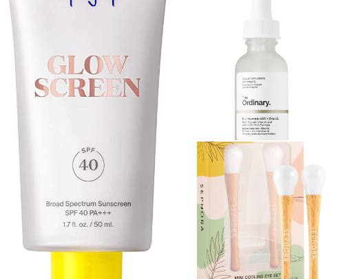 Skin care essentials💆🏽‍♀️ cover photo collage