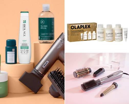 Haircare & Tools cover photo collage