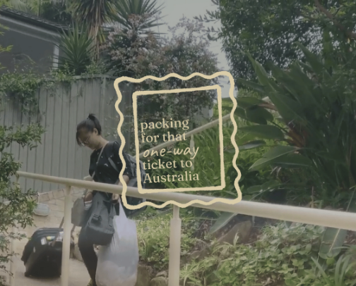 Packing for that one-way ticket to Australia 🇦🇺🦘🐨 cover photo collage