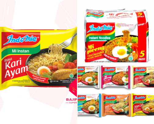 Korean artists' favorite Indomie cover photo collage