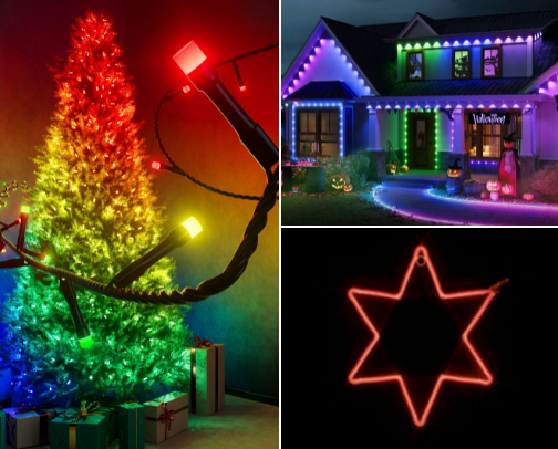 Festive Lights & Cozy Vibes cover photo collage