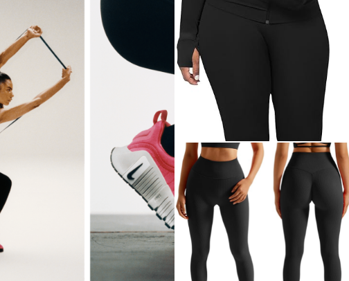 Get in shape, while looking great ✨ cover photo collage