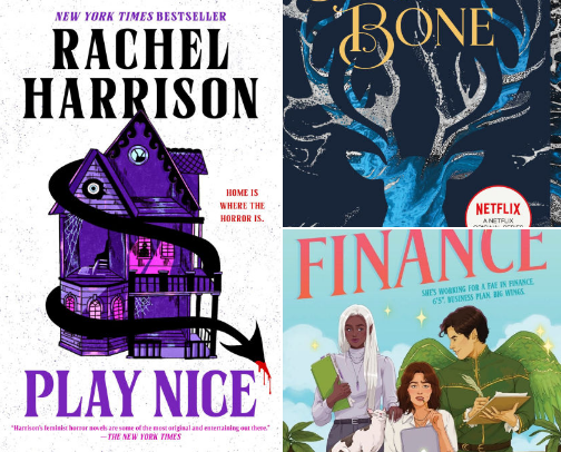 October Reads cover photo collage