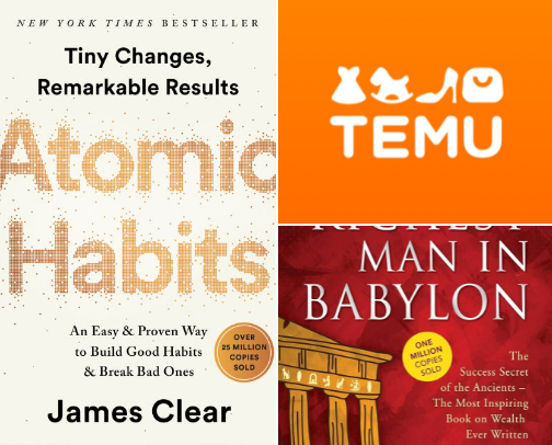 My Top Book Picks for Personal & Financial Growth👌 cover photo collage