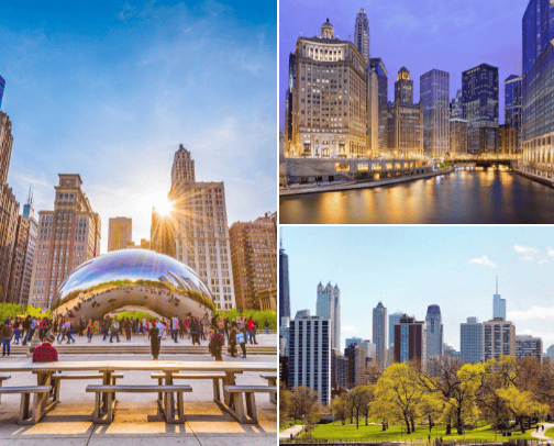 Chicago Guide: Things to Do cover photo collage
