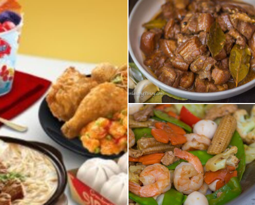 My Fave Food cover photo collage