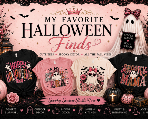 🎃 My Favorite Halloween Finds for a Spooky Season cover photo collage