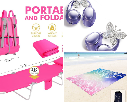 Beach Essentials For Serioud Water Lovers cover photo collage