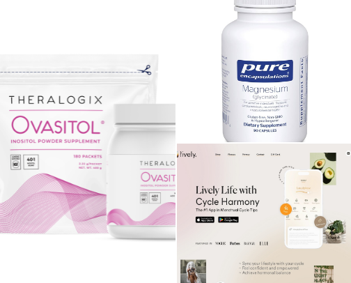 PCOS Must Haves cover photo collage