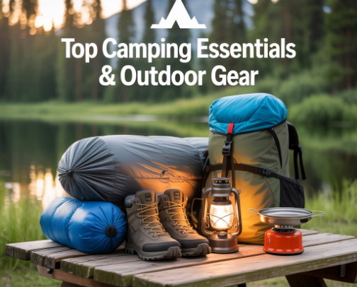 2026 Camping Essentials 🌲 cover photo collage