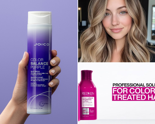 Must have products if you have blonde hair cover photo collage