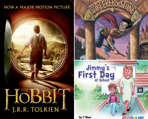 Story Books cover photo collage