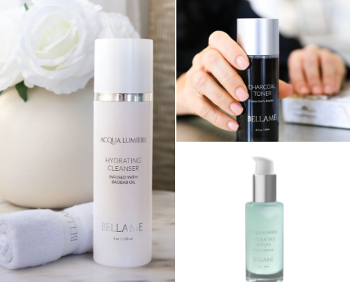 My Daily Go to skincare routine for Combo & sometime acne girl. ( check out the comments for 20% off ) cover photo collage