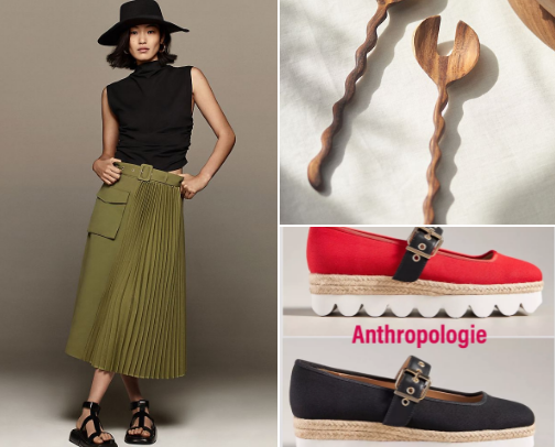 Comfortable and cute Fashionista styles (that are on sale!) Anthropologie cover photo collage