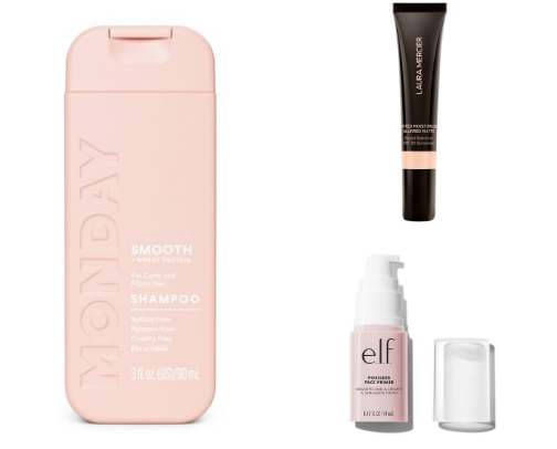 My travel toiletry bag cover photo collage